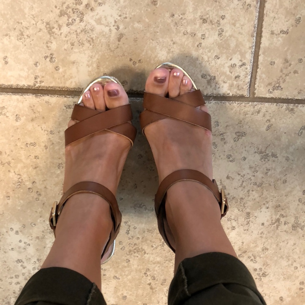Wedge sandals